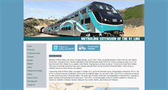 Desktop Screenshot of perrisvalleyline.info